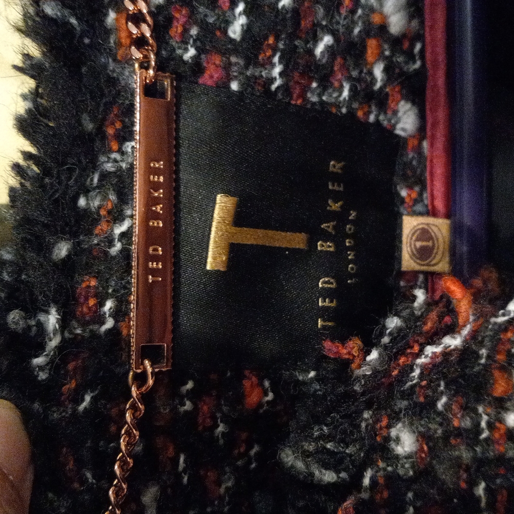 COPY - Ted Baker London tweed jacket sz 4 - Picture 2 of 6